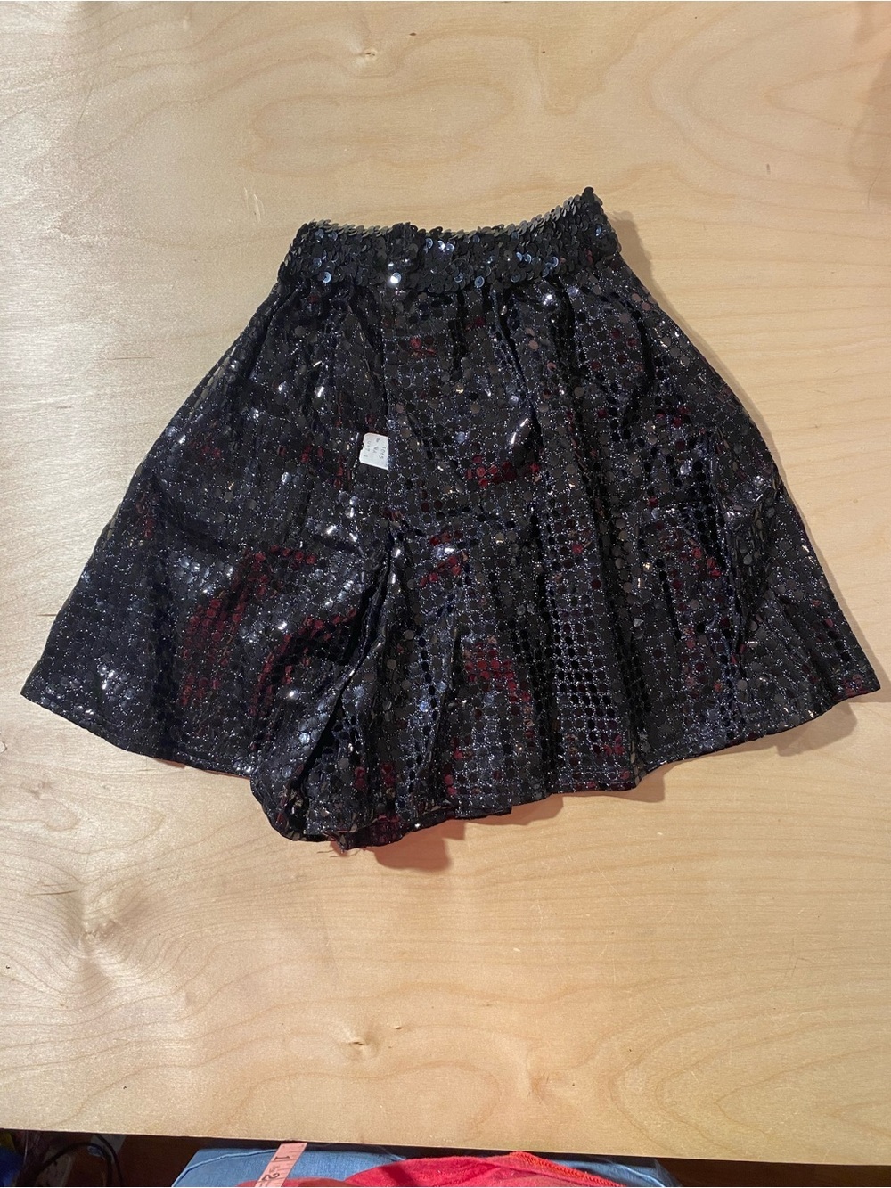 Sequin Dance Mini Shorts - Black MA (RX) - Picture 8 of 10